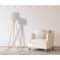 Hello Honey® Mid-Century Modern Tripod Wood Floor Lamp with Linen Shade
